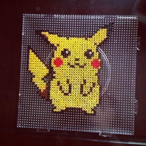 Pikachu Pokemon Perler Beads By Dorothy Wow Okreation Pinterest Perler Patterns