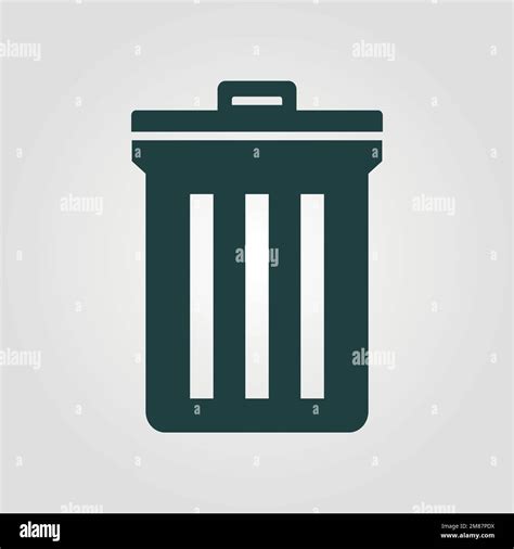 Trashcan Vector Vectors Stock Vector Images Alamy