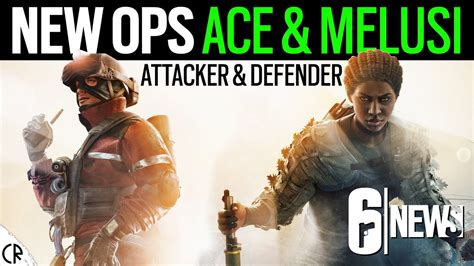 Ace And Melusi Attacker And Defender 6news Rainbow Six Siege Youtube