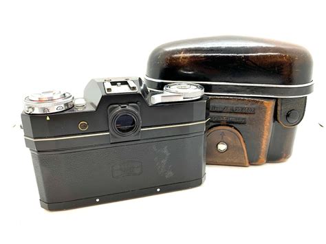 Zeiss Ikon Contaflex Super BC Schwarz 10 1273 Mit Carl Zeiss Tessar 1 2