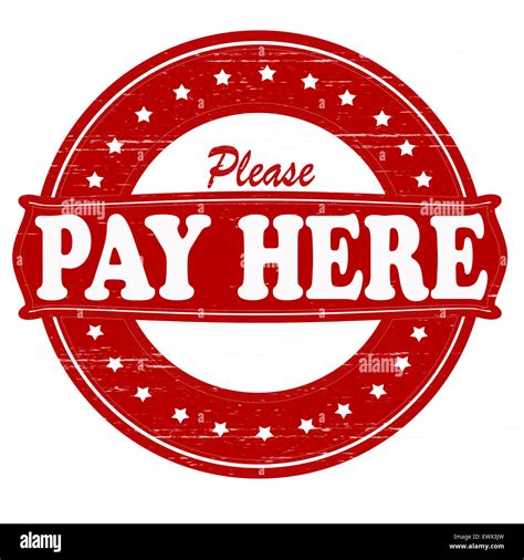 Please Pay Inside Cut Out Stock Images And Pictures Alamy