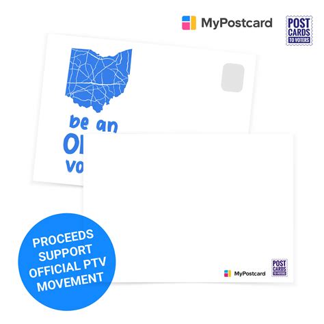 Postcards to Voters - Ohio Map - Etsy