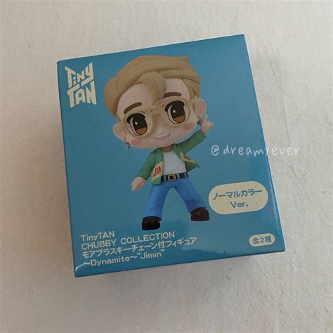 ReadyStock BTS TinyTAN Dynamite Chubby Collection Keychain Figure