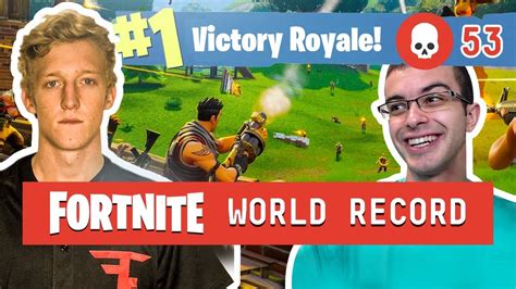 FORTNITE KILL WORLD RECORD 53 Kills Full Gameplay YouTube