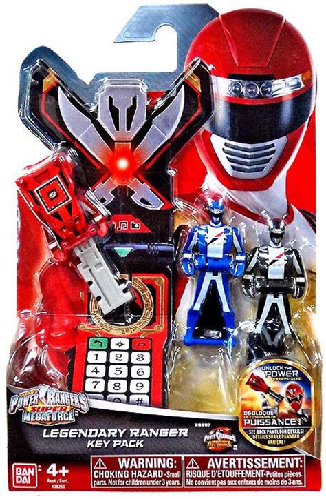 Power Rangers Super Megaforce Legendary Ranger Key Pack Roleplay Toy Operation Overdrive Bandai