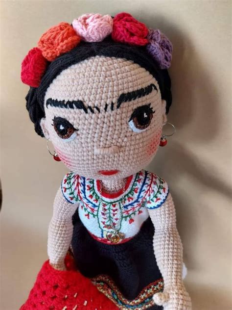 Patr N Gratis Frida Kahlo Frida Kahlo Tejiendo Marisol