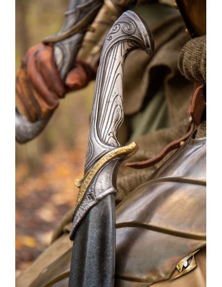 Curved Elven Sword For Larp 105 Cm ⚔️ Medieval Shop