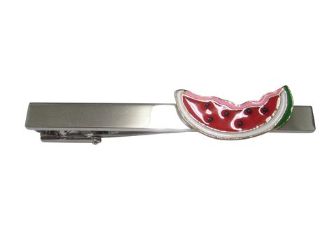 Colorful Half Eaten Watermelon Fruit Tie Clip Clip Art Library