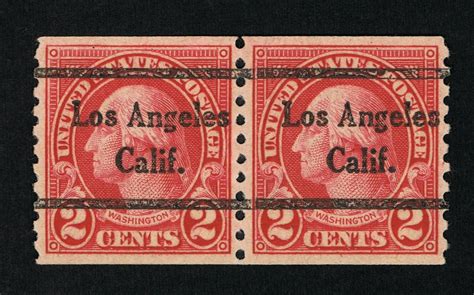 Exceptional Genuine Scott 599 Used Coil Pair PSE Cert Graded Vf Xf LOS