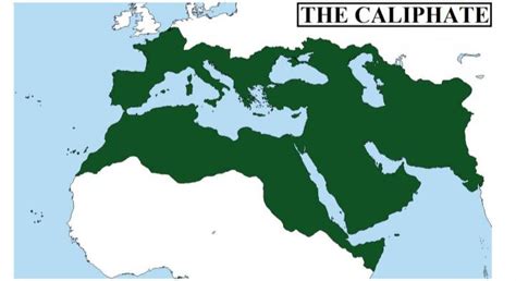 The caliphate map : r/AlternateHistory