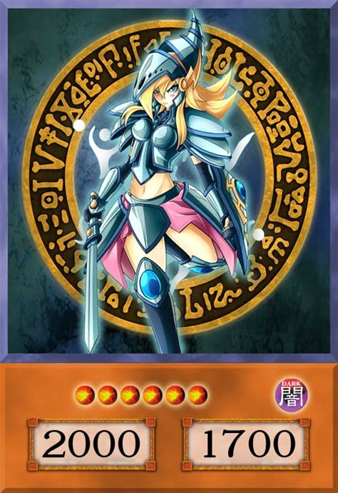 Yugioh Dark Magician Girl The Dragon Knight Card