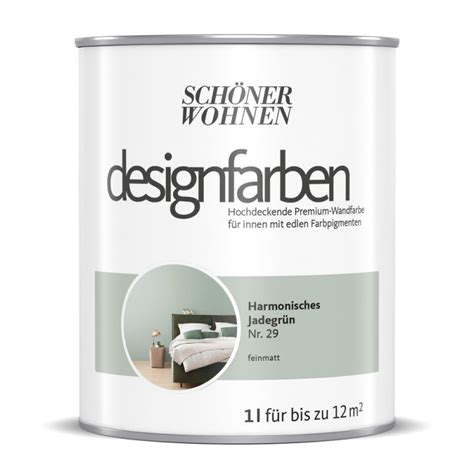 SCHÖNER WOHNEN Designfarbe Harmonisches Jadegrün