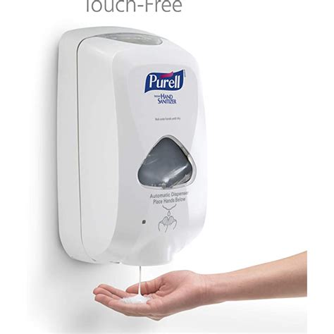 Purell Tfx Dispenser Touch Free Wall Mount Hand Sanitizer 1200 Ml