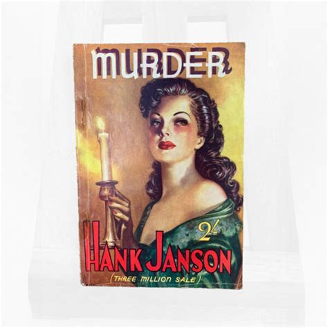 Hank Janson Murder First Edition 1952