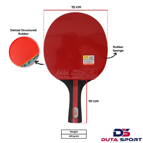 Jual Bat DOUBLE FISH CK 205 Cover Bet Tenis Meja Pingpong Original