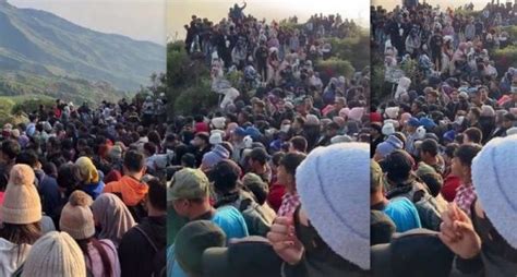 Viral Libur Panjang Berburu Lautan Awan Di Bukit Sikunir Malah Dapat