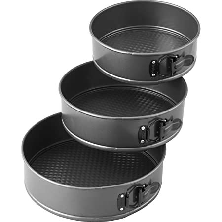 Amazon Hiware Springform Pan Set Of Non Stick Cheesecake Pan