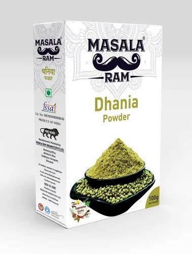 Dried Green Gm Masala Ram Dhania Powder At Rs Pack In Kaithal