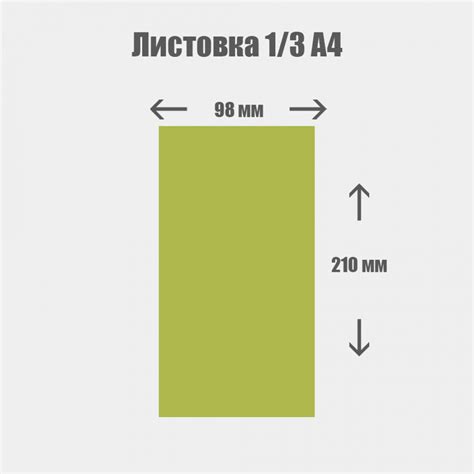 Листовка размер а5: Формат листовок, размер макета флаера: а4, а5, а6