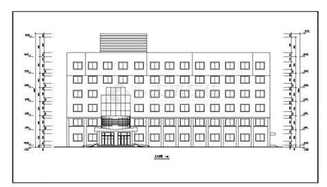 某大楼CAD平面施工图 建筑设计 土木在线