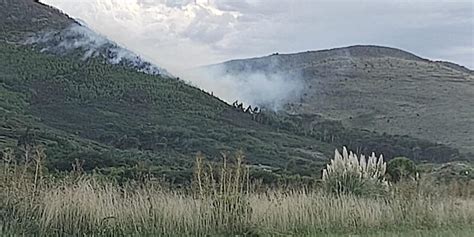 Parque Provincial Tornquist Un Rayo Provoc Incendios En El Cerro