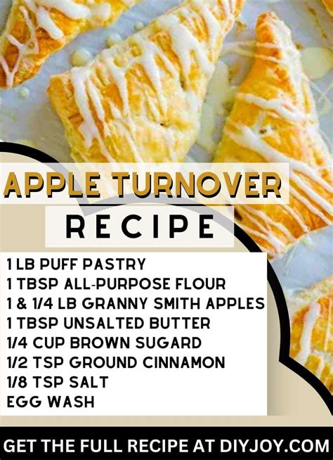 Easy Apple Turnover Recipe