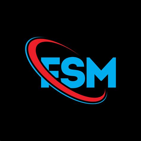 FSM logo. FSM letter. FSM letter logo design. Initials FSM logo linked with circle and uppercase ...