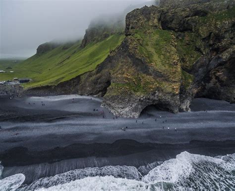 Black Sand Beach - The South Coast of Iceland | Iceland beach, Black ...