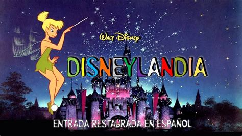 1961 1969 El Mágico Mundo del Color Entrada Disneylandia