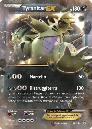 Tyranitar Ex Antiche Origini Pok Mon Central Wiki