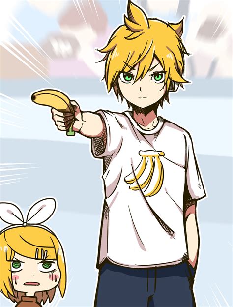 Kagamine Rin Kagamine Len And Yusuf Dikec Vocaloid And 2 More Drawn