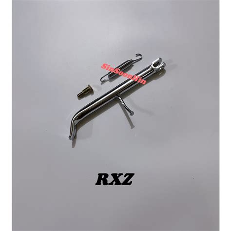 Yamaha RXZ Side Stand Spring Screw BLACK CHROME Tongkat Skru