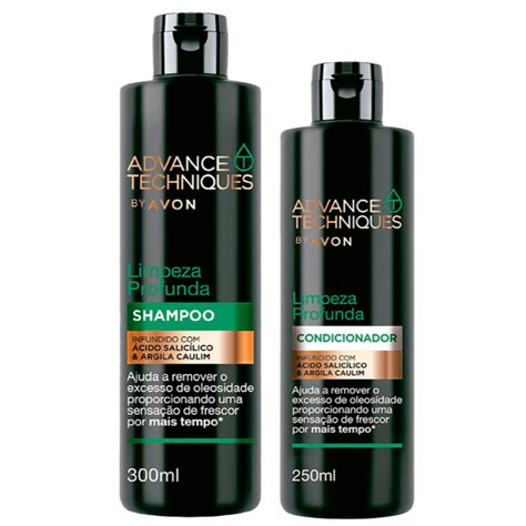 Shampoo E Condicionador Da Avon - Kit Shampoo e Condicionador Limpeza Profunda Avon | Shopee Brasil