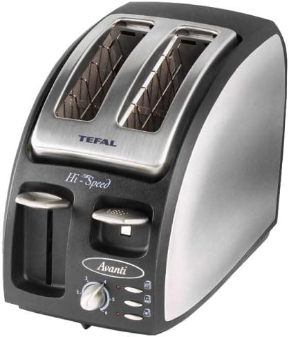 Tefal Avanti 6875915P Hi-Speed Toaster, 2 Slice, Brushed Chrome ...
