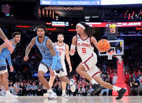 Jalen Brunson Josh Hart Mikal Bridges Sit Courtside To Watch Alma