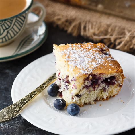 Blueberry Tea Cake - Simply Stacie