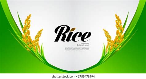 Rice Label Design Images Stock Photos Vectors Shutterstock