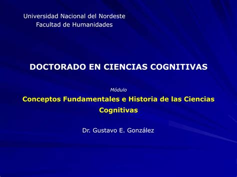 Ciencias Cognitivas Ppt