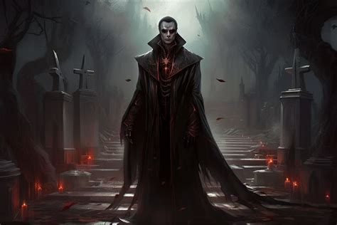 Necromancer Vampire Lord Necromancer Vampire Character Portraits