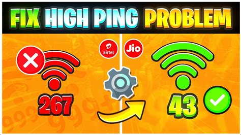 How To Fix Ping Problem In Free Fire 🔥 Solve High Ping Problem In Game