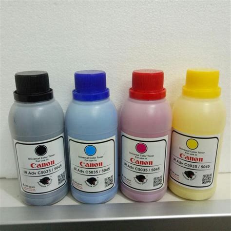 Jual TONER WARNA CYAN MAGENTA YELLOW BLACK MESIN FOTOCOPY CANON IR