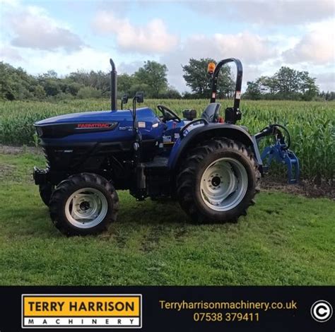 Morning Delivery Ready To Go Farmtrac FT6050 With Log Skidding Grapple