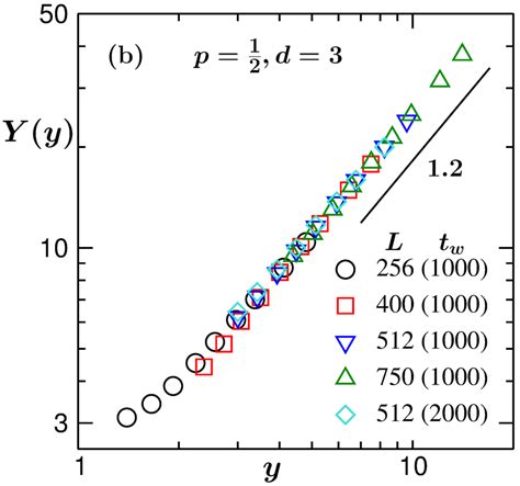 A Finite Size Scaling Analysis Of The Autocorrelation Function In D Download Scientific