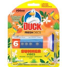 Duck Fresh Discs Toilet Cleaner Limited Edition Ml Woolworths