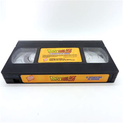 Dragon Ball Z Vhs Pelicula El Secuestro De Gohan Madtoyz