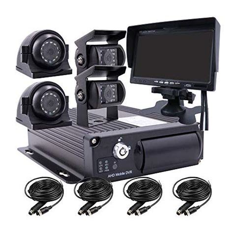 Buy JOINLGO 4 CH 1080P AHD Mobile Vehicle Car DVR Video Recorder Kit