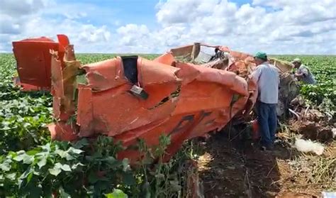 Avião cai em Nova Mutum e piloto fica ferido Só Notícias