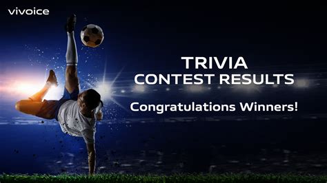 FIFA Trivia Contest Winner Announcement