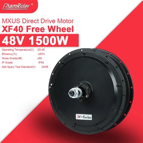 MXUS XF40 36V 1500W Wheel Hub Motor 48V Electric Bike Motor Brushless