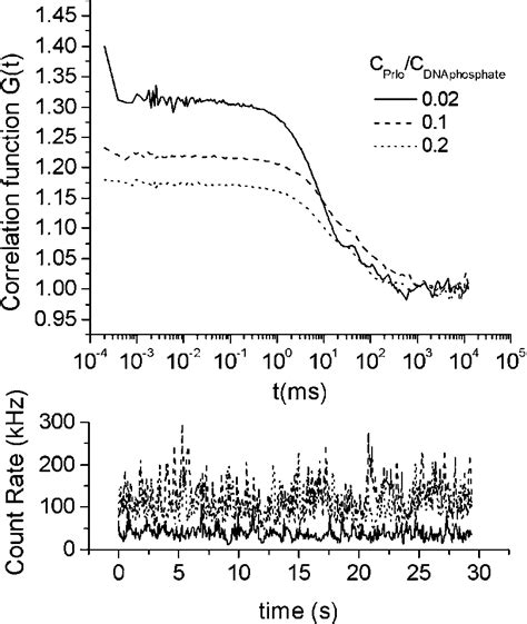 Normalized Fluorescence Autocorrelation Functions Obtained For Plasmid Download Scientific